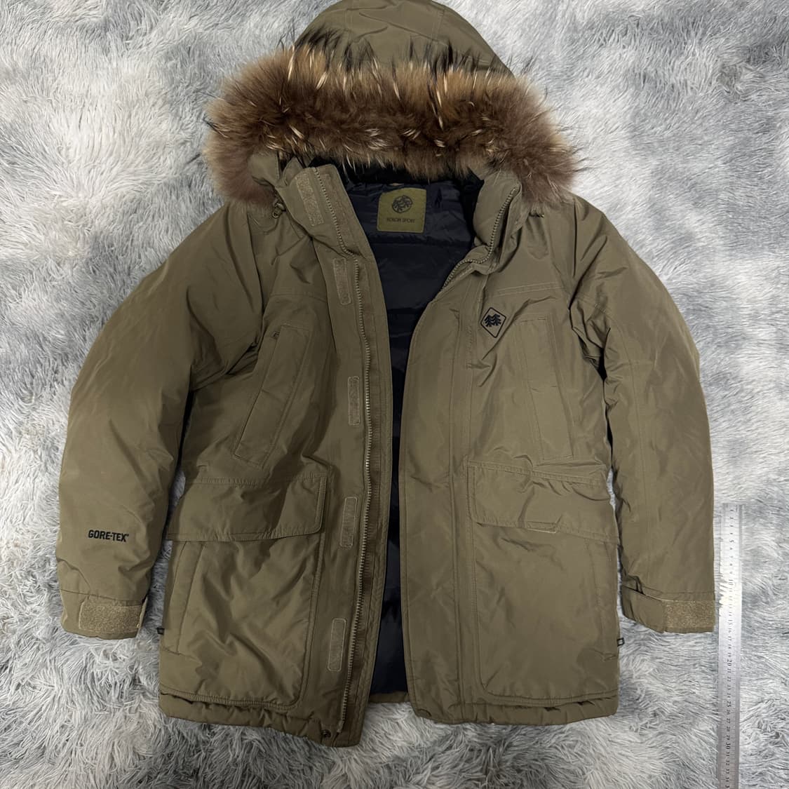 코오롱스포츠 고어텍스 구스다운 패딩 S 90사이즈 상품이미지2