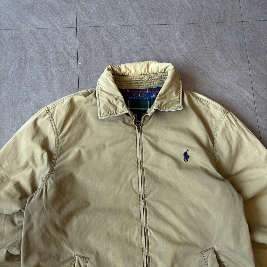 폴로 국내 정품 베이지 스윙톱 자켓 상품이미지3