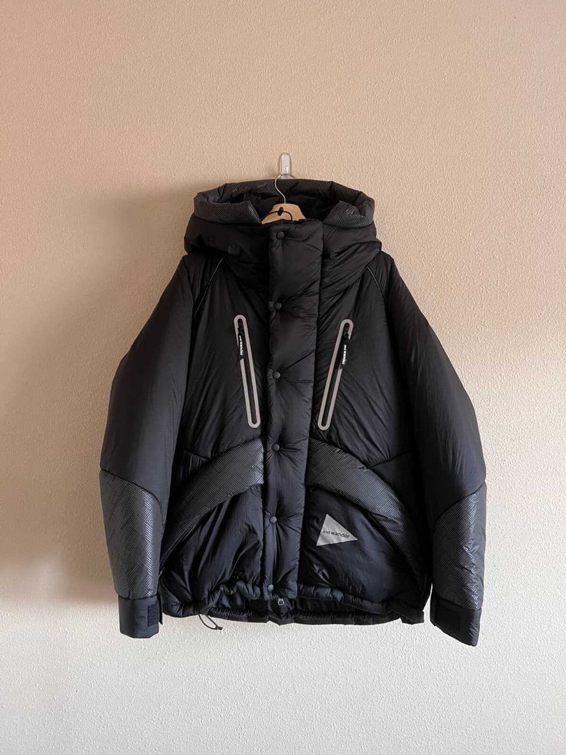 [L/XL] 앤드원더 / LOFTECH 패딩 자켓 블랙 상품이미지1