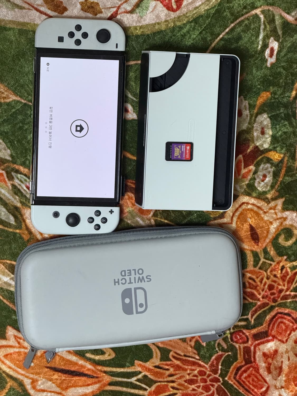 닌텐도 스위치 OLED 화이트 + 포켓몬스터 바이올렛 상품이미지1