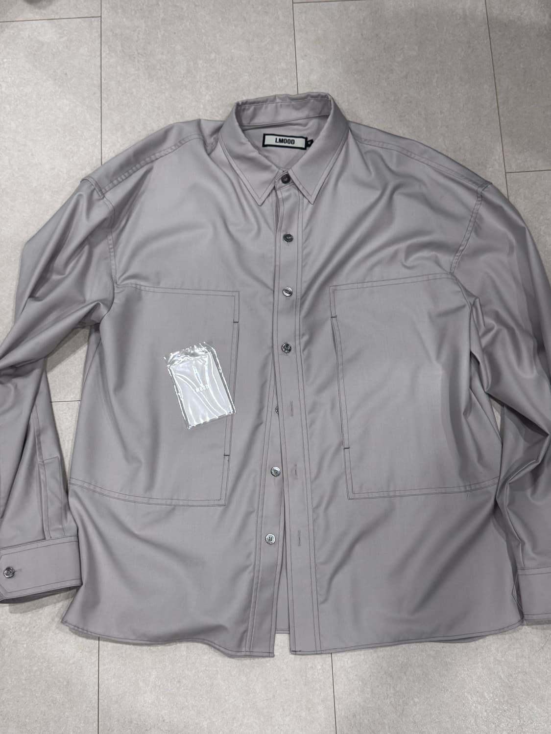 엘무드 포켓셔츠 상품이미지2