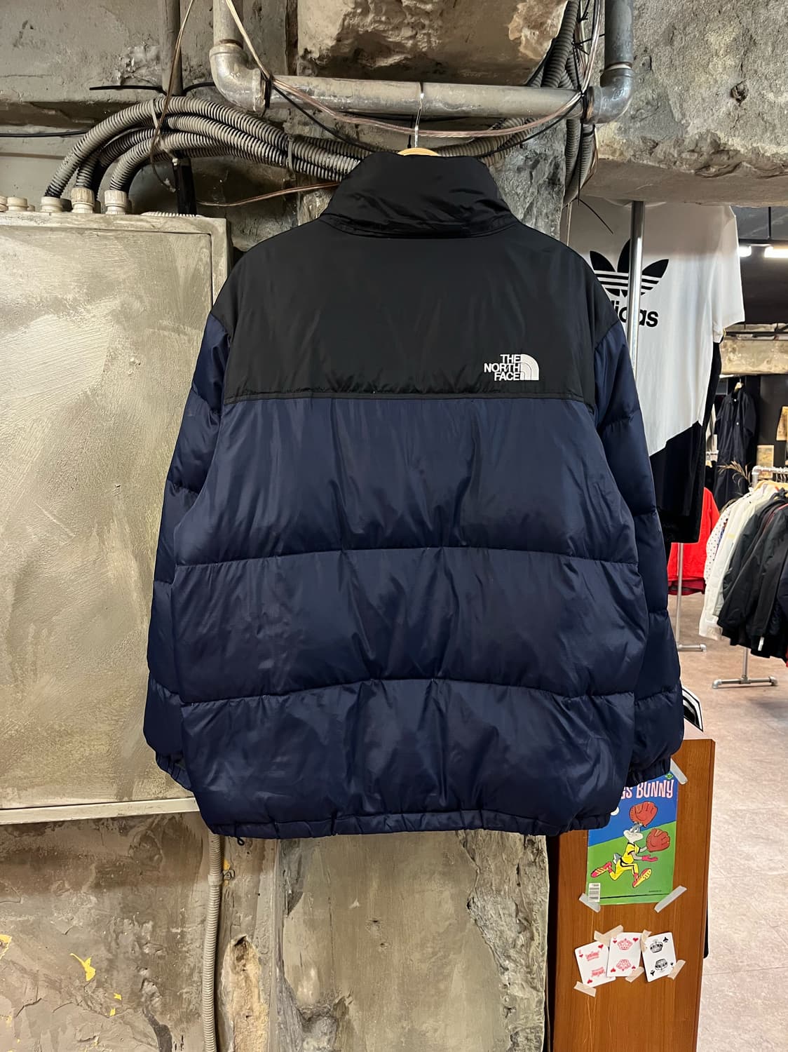 노스페이스 눕시 700 패딩 네이비 3XL #csz2097 상품이미지2