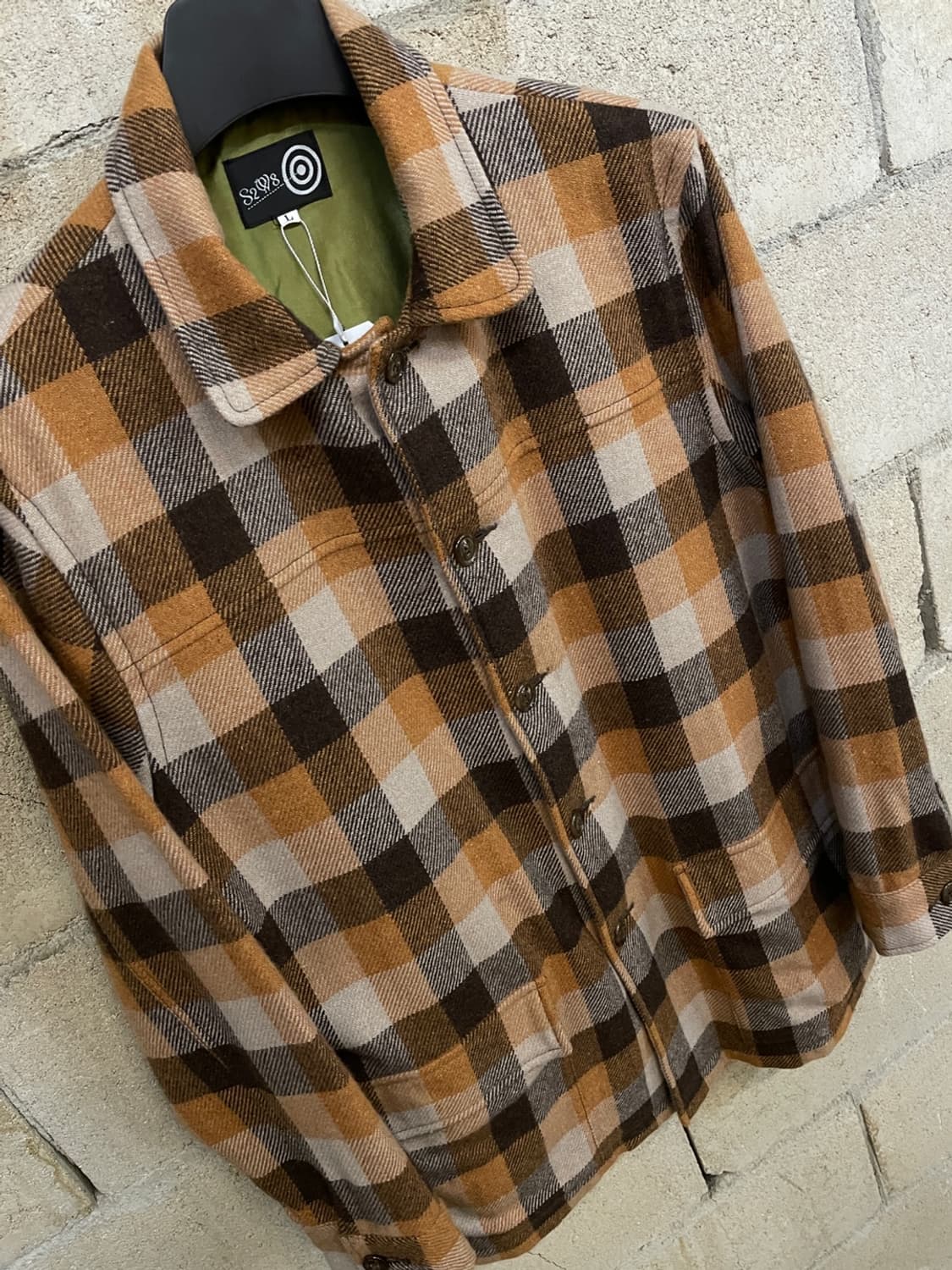 South2West8 남이서팔 울 셔츠 자켓 상품이미지3