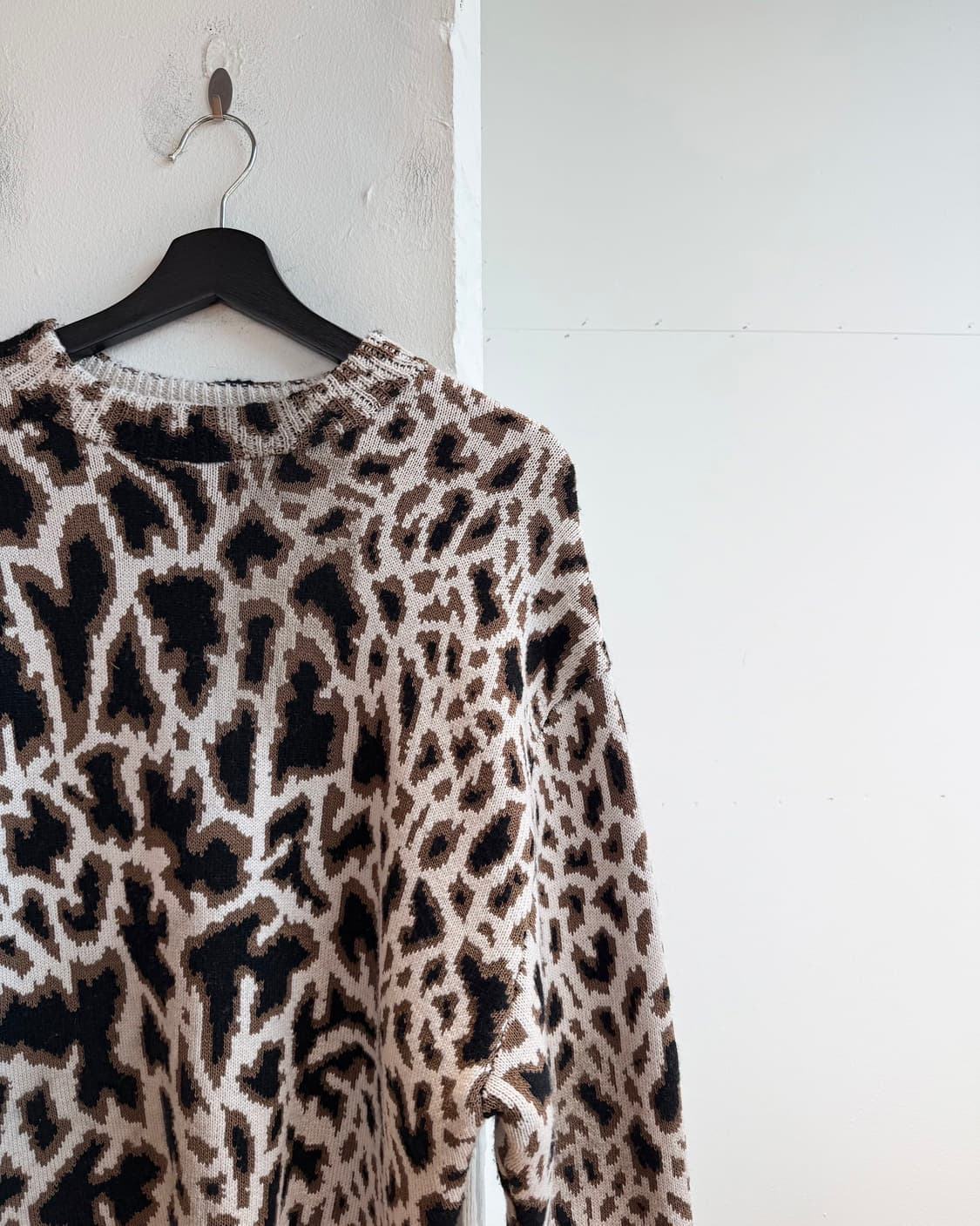 프로엔자 슐러 브라운 레오파드 니트  상품이미지5