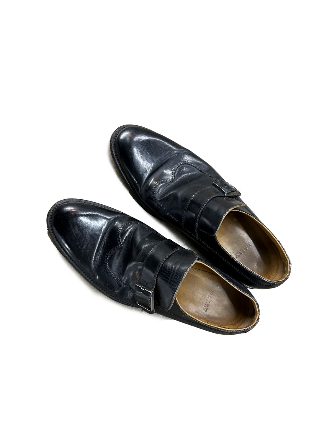 BALLY 발리 블랙 몽크 스트랩 남성 구두 상품이미지1