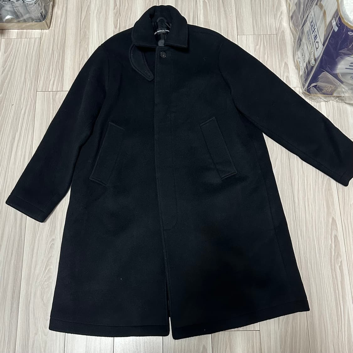 23fw 아워레가시 웨일코트 44사이즈 , 라이풀 미니멀 가먼츠 코트 1 상품이미지7
