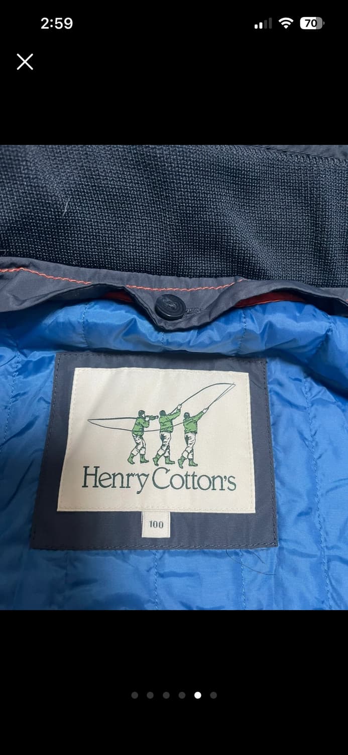 헨리코튼 자켓 100 상품이미지5