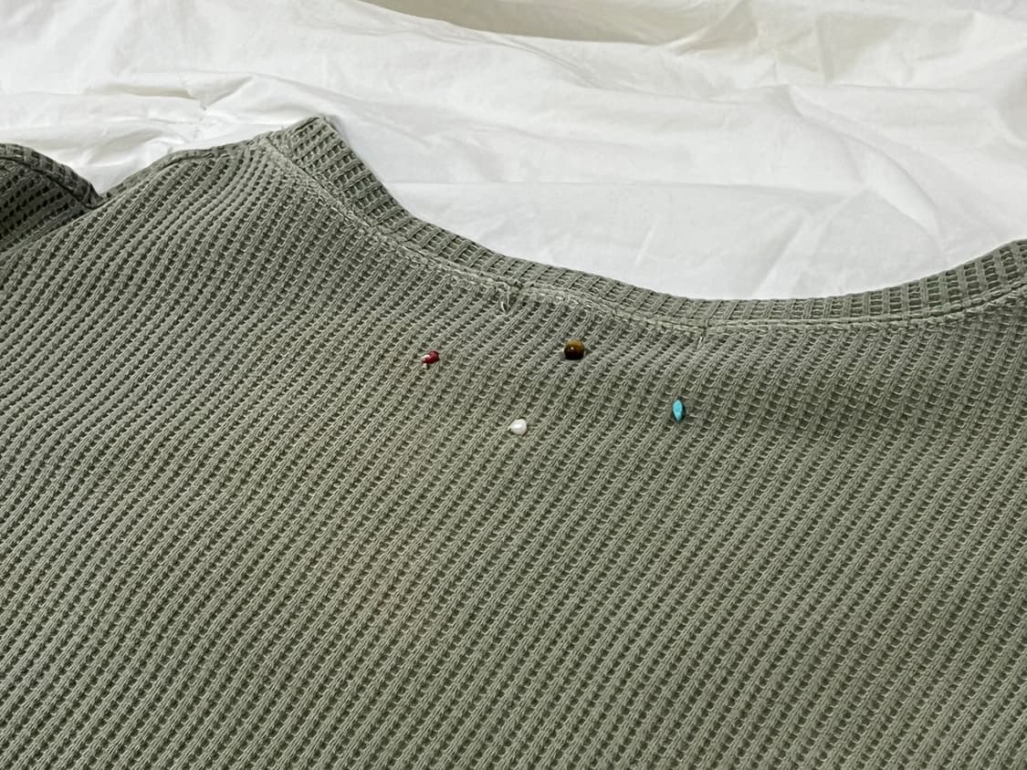 에씰미 써멀 롱슬리브 카키 2사이즈 상품이미지2