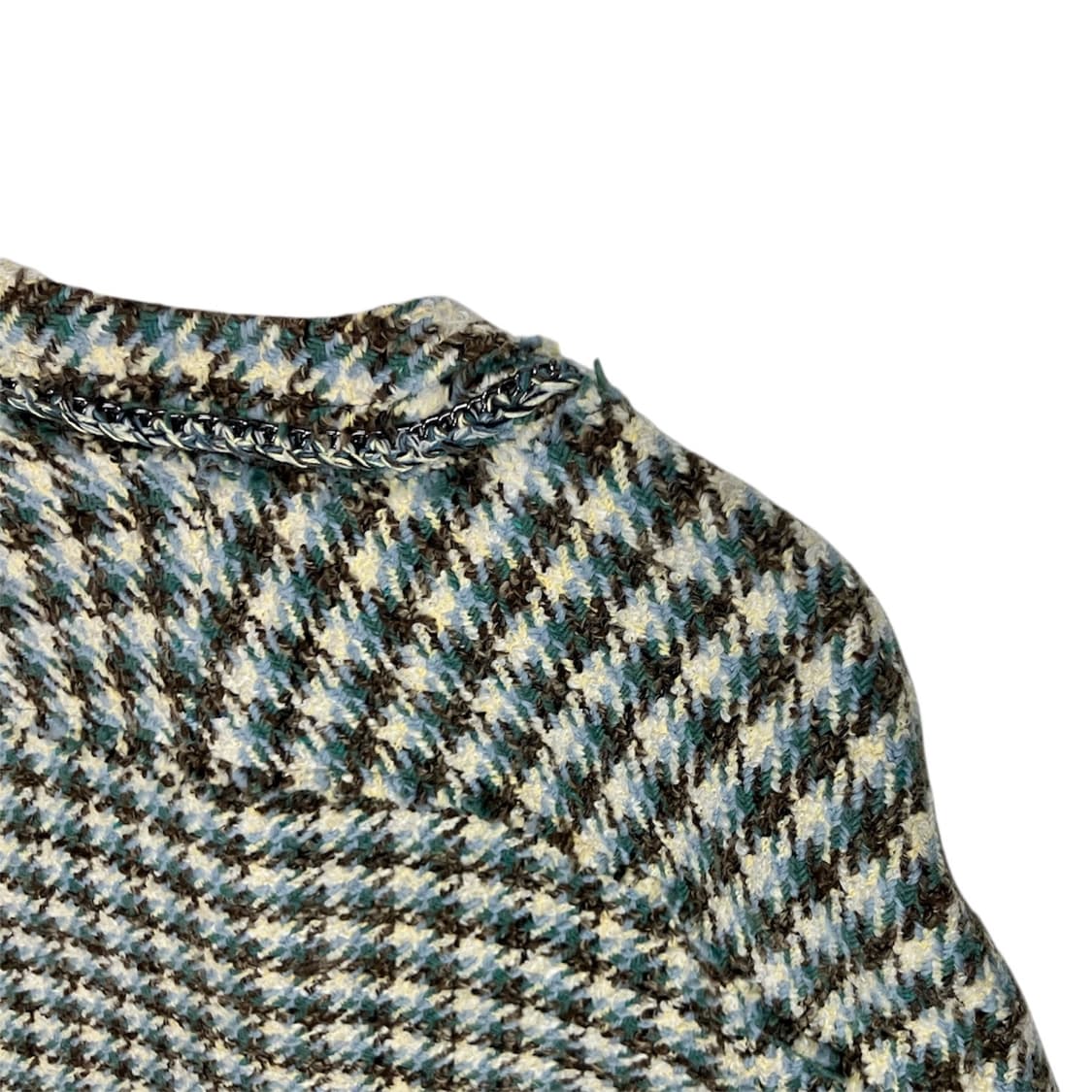 SJSJ 체크 미디움 트위드 자켓 XS 상품이미지4