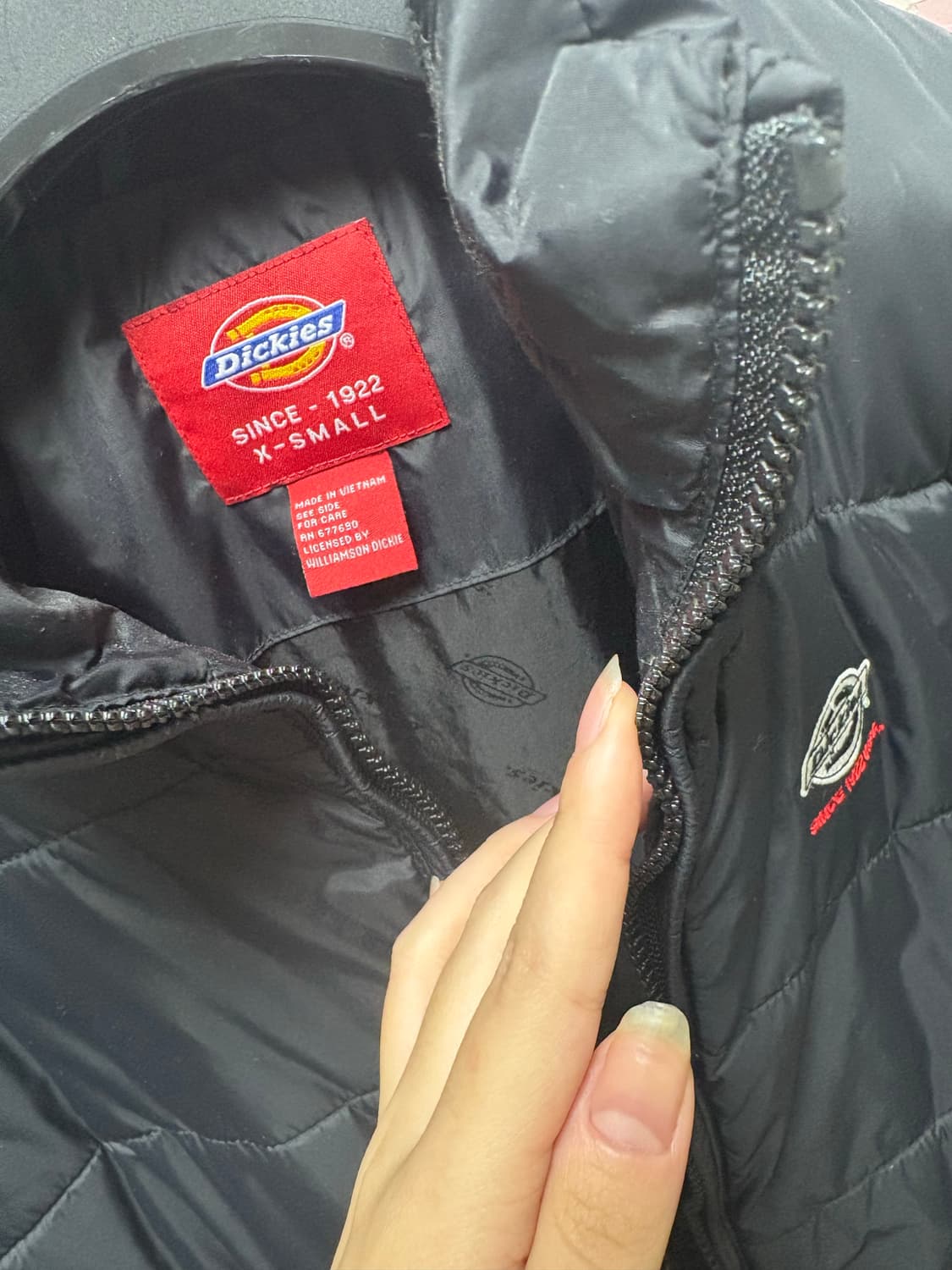 디키즈 올드스쿨 경량패딩 XS 상품이미지1