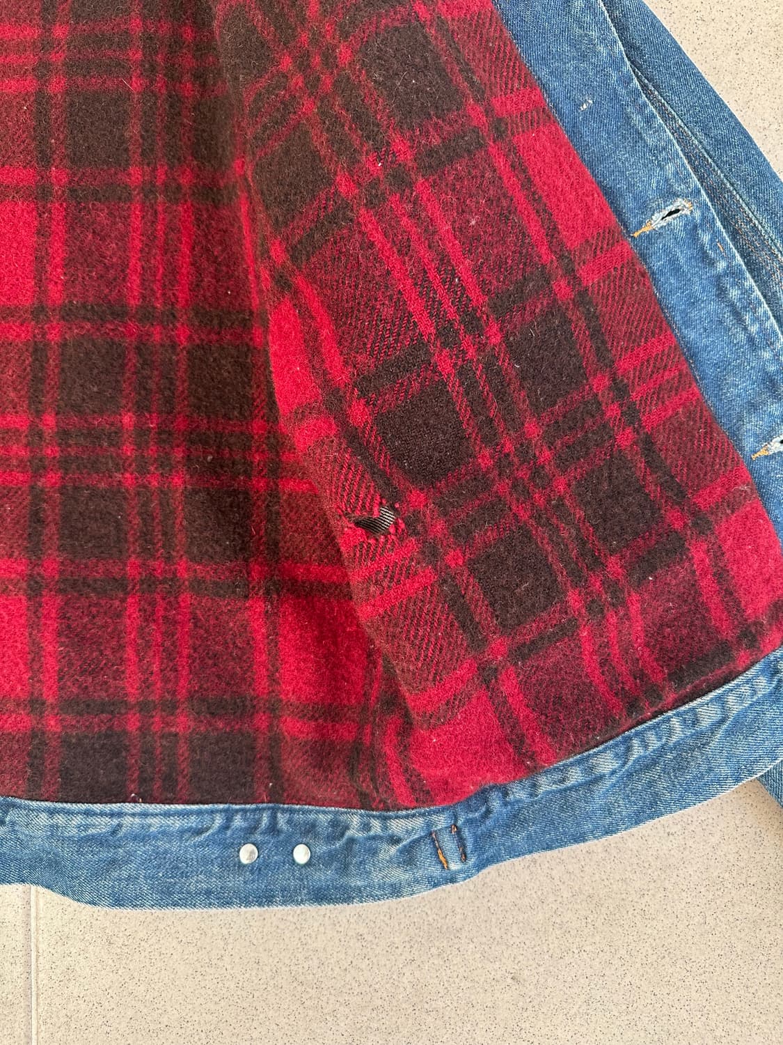 80s 빈티지 폴로 덩가리 자켓 L 상품이미지6