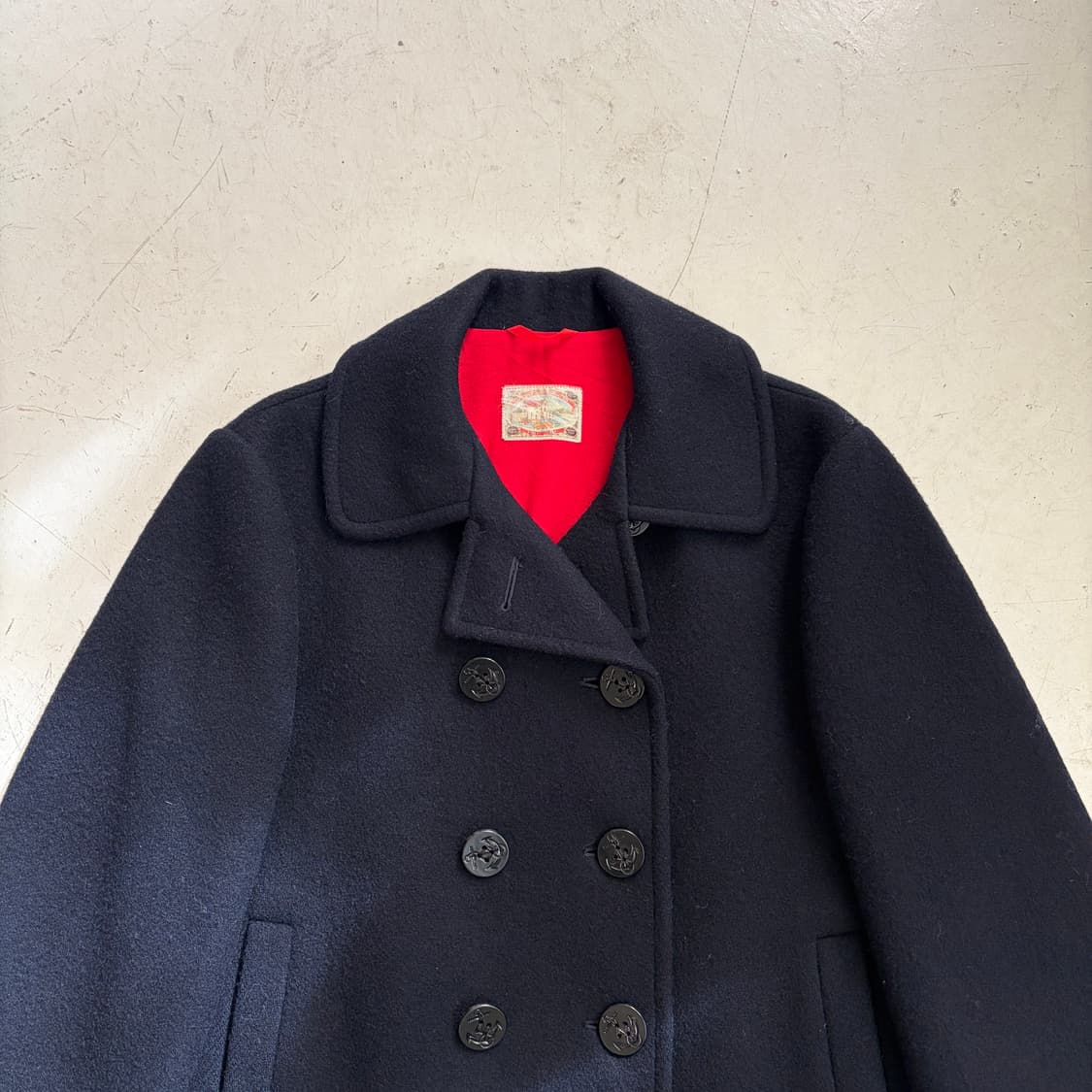 RING JACKET COMPANY 빈티지 울 더블 피코트 M 상품이미지2