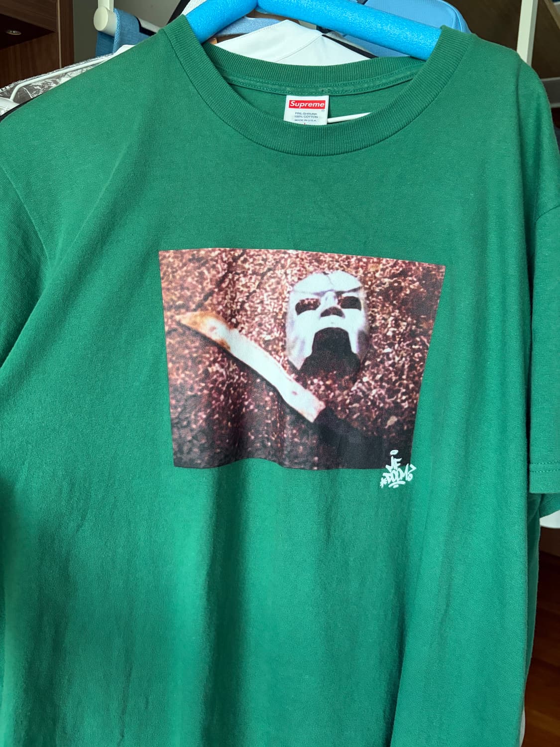 슈프림 mf doom 콜라보 티셔츠 상품이미지1