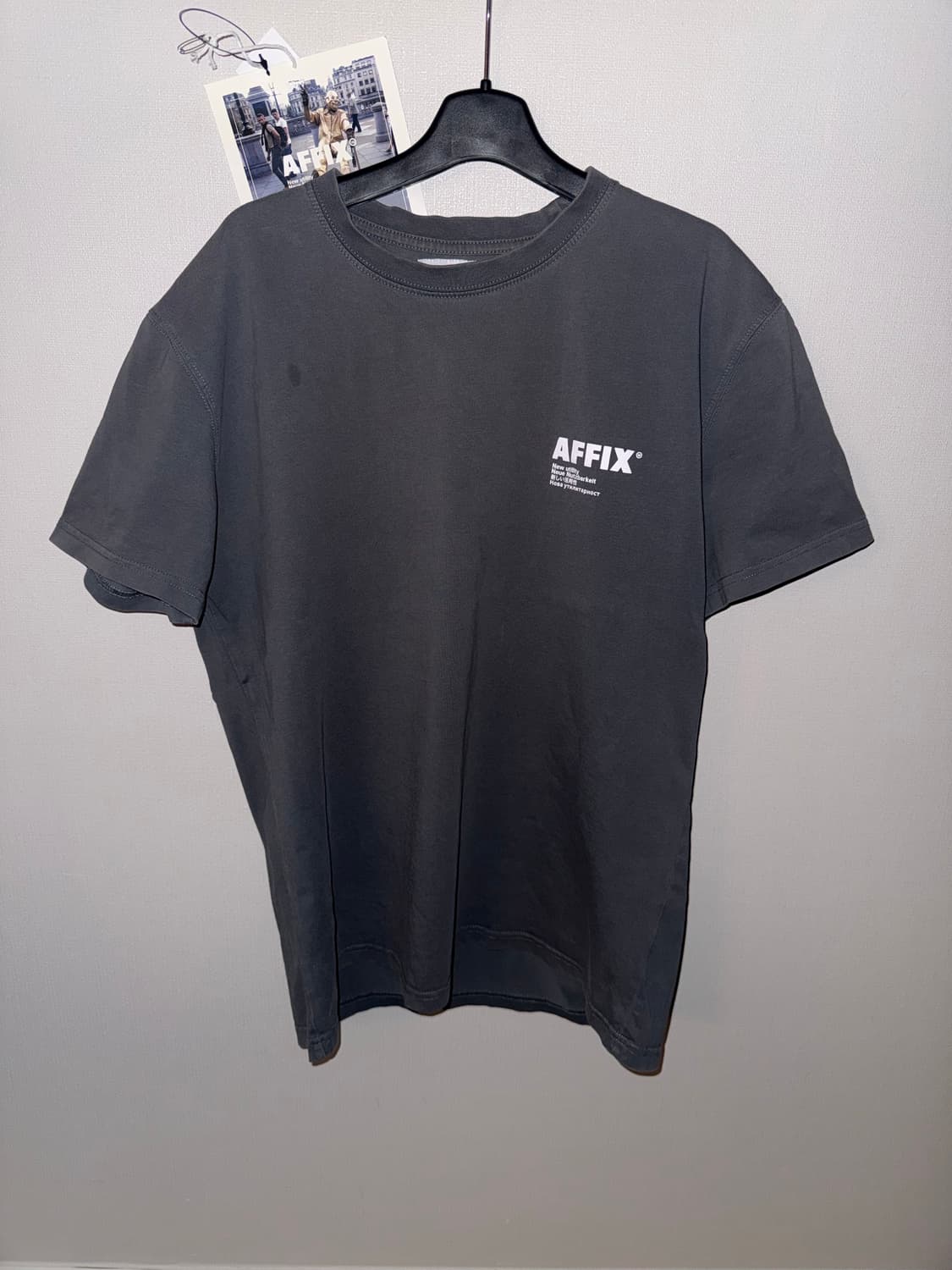 AFFIX Cotton Jersy Short Sleeve L 상품이미지2