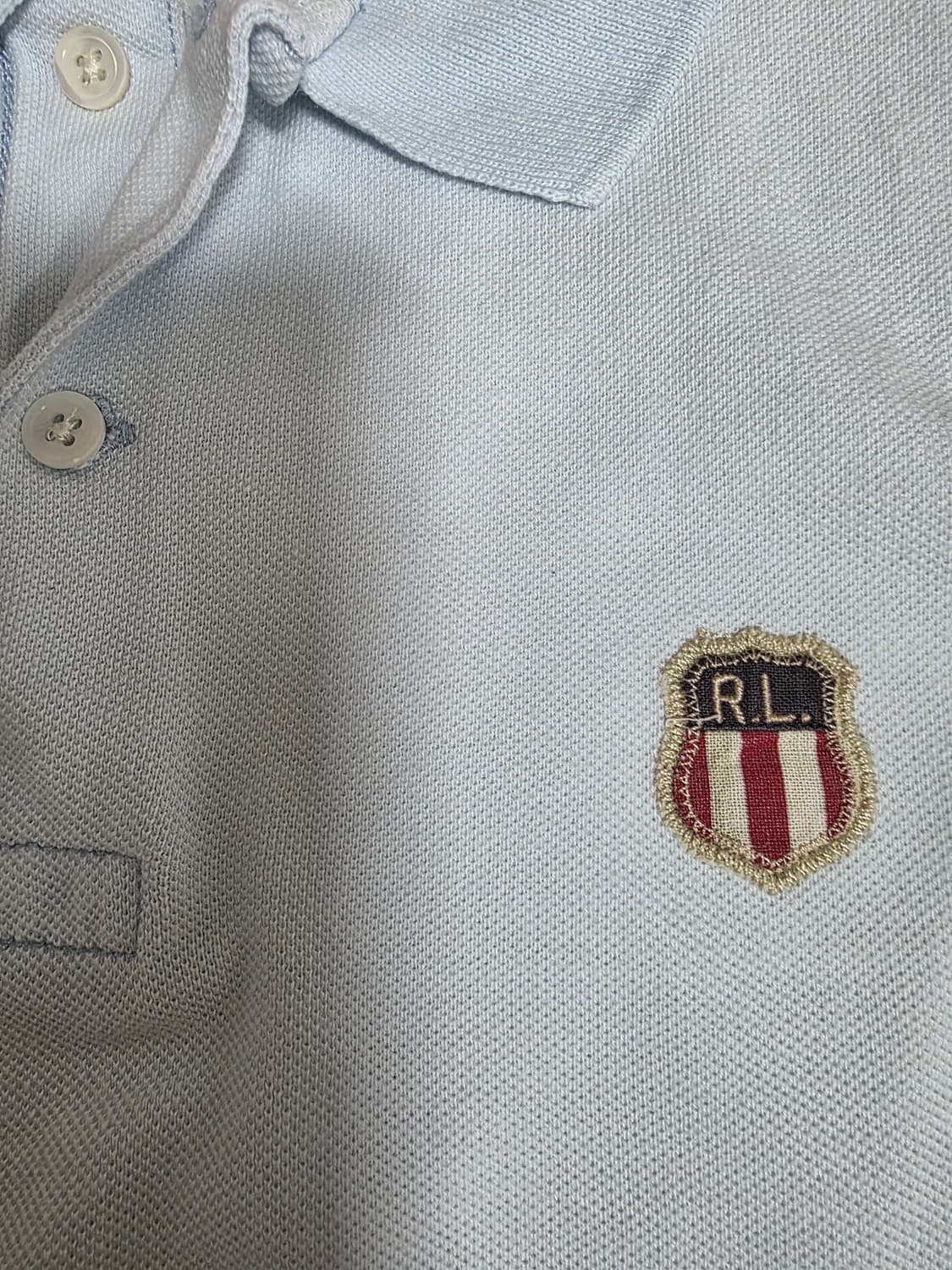 폴로랄프로렌 빈티지 반팔 카라티 피케티 L 상품이미지3