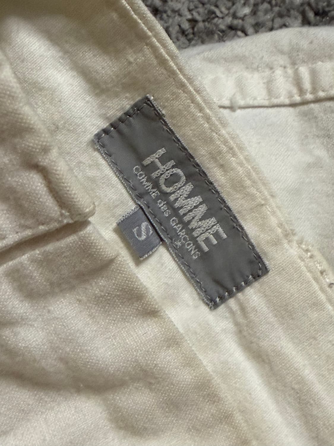 80s 꼼데가르송 데카 옴므 팬츠 상품이미지3