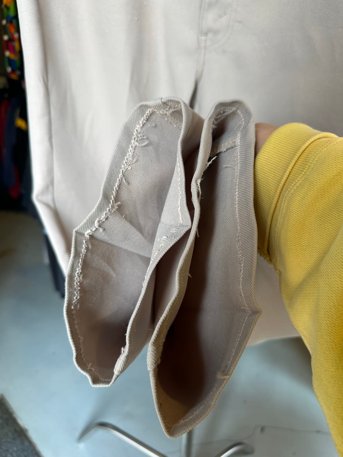 80s 리바이스 블랙탭 폴리코튼 트윌 슬랙스 34x30 상품이미지6