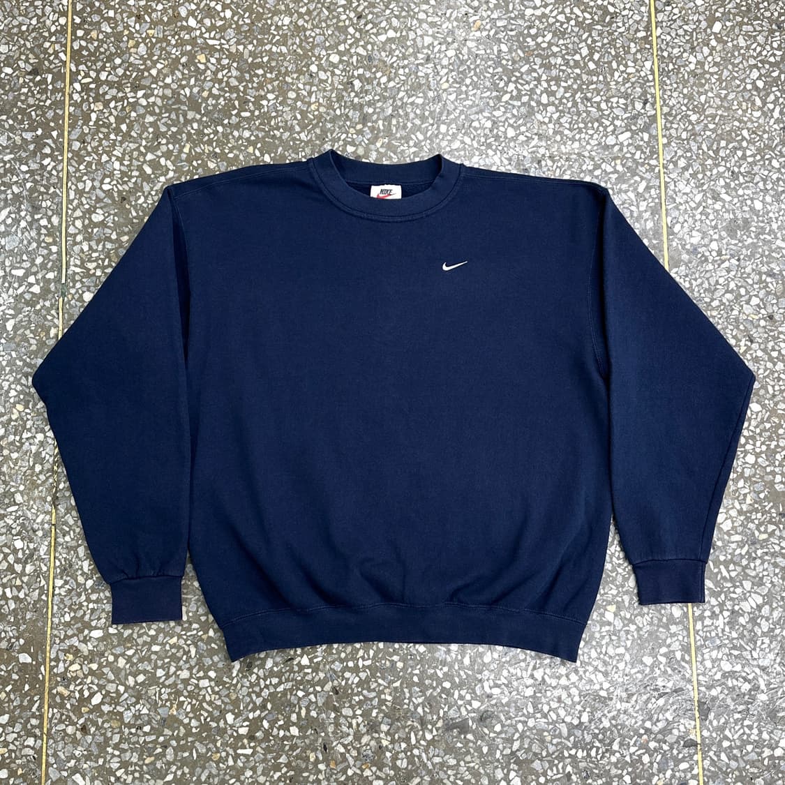 90s USA 나이키 스몰 스우시 스웻셔츠 L 상품이미지1