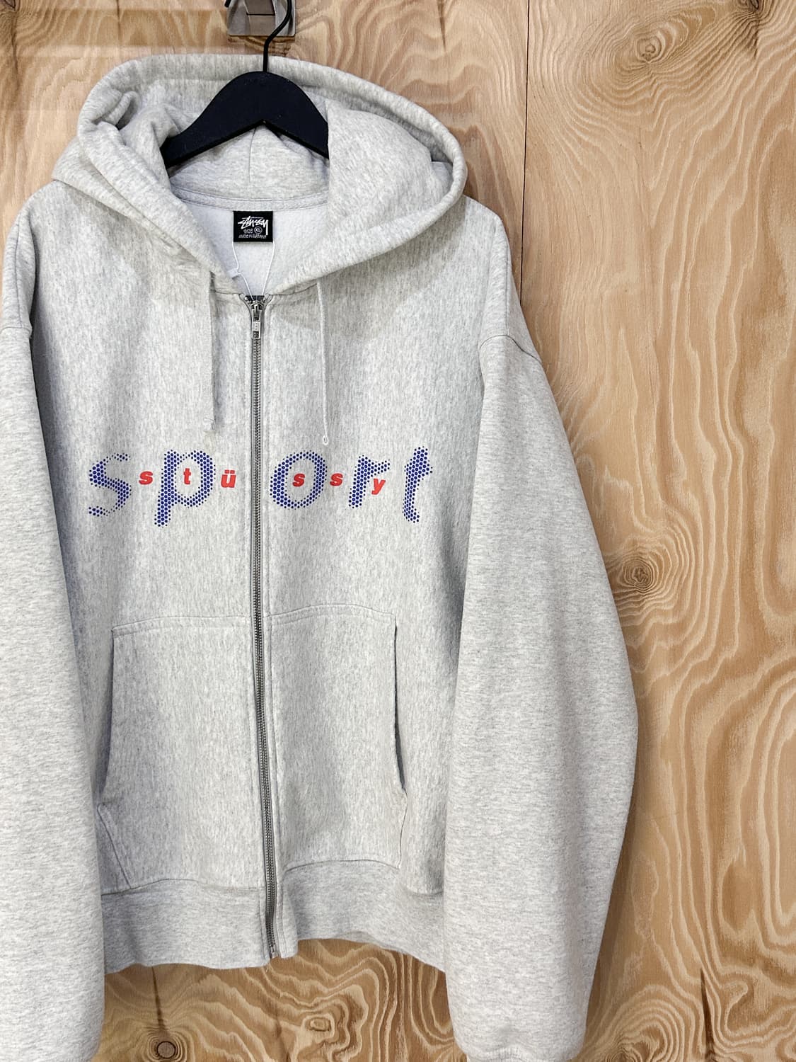 스투시 23AW 도트 스포츠 후드집업 상품이미지3