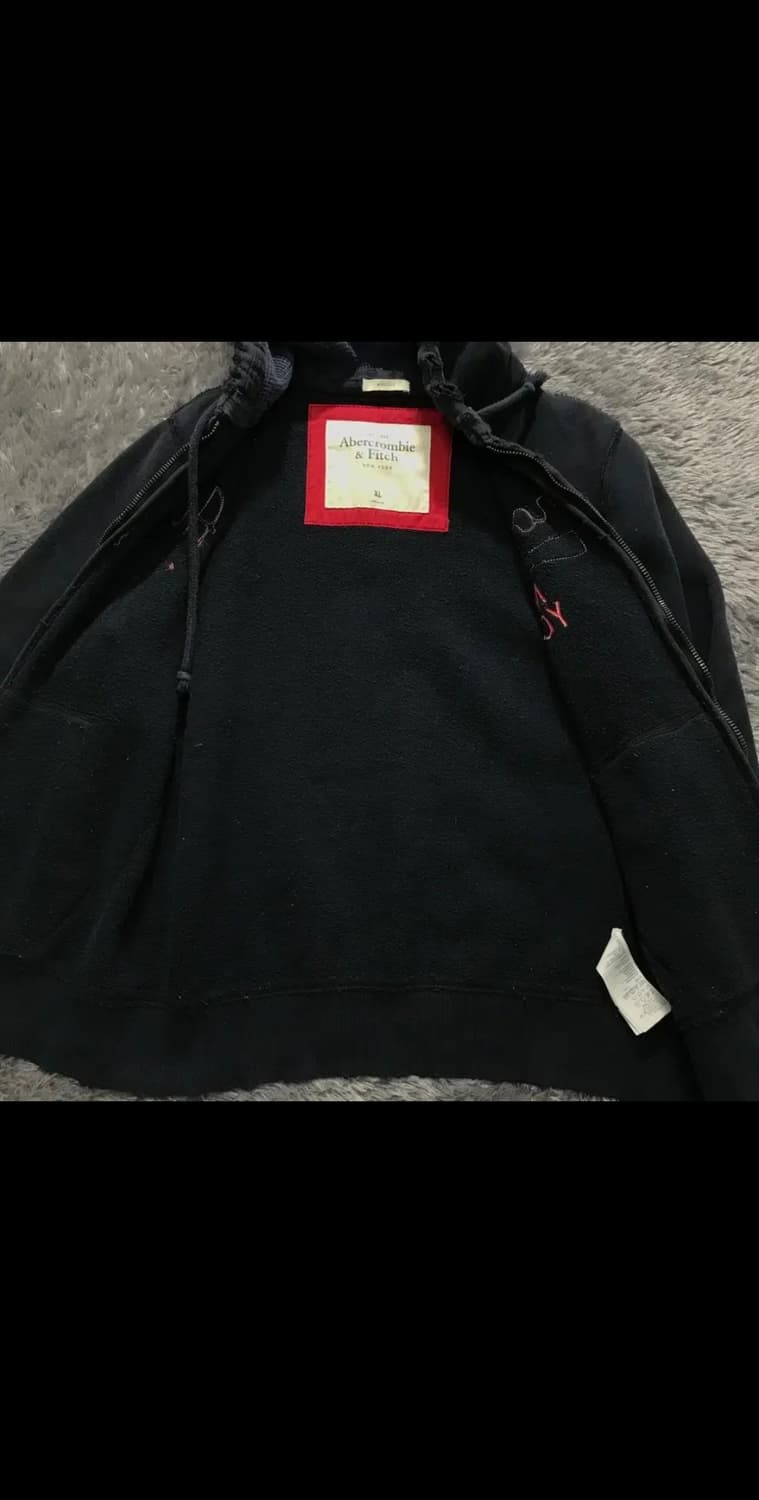 [[XL]@ 아베크롬비(AF) 뉴욕 빈티지 후드 집업 상품이미지2