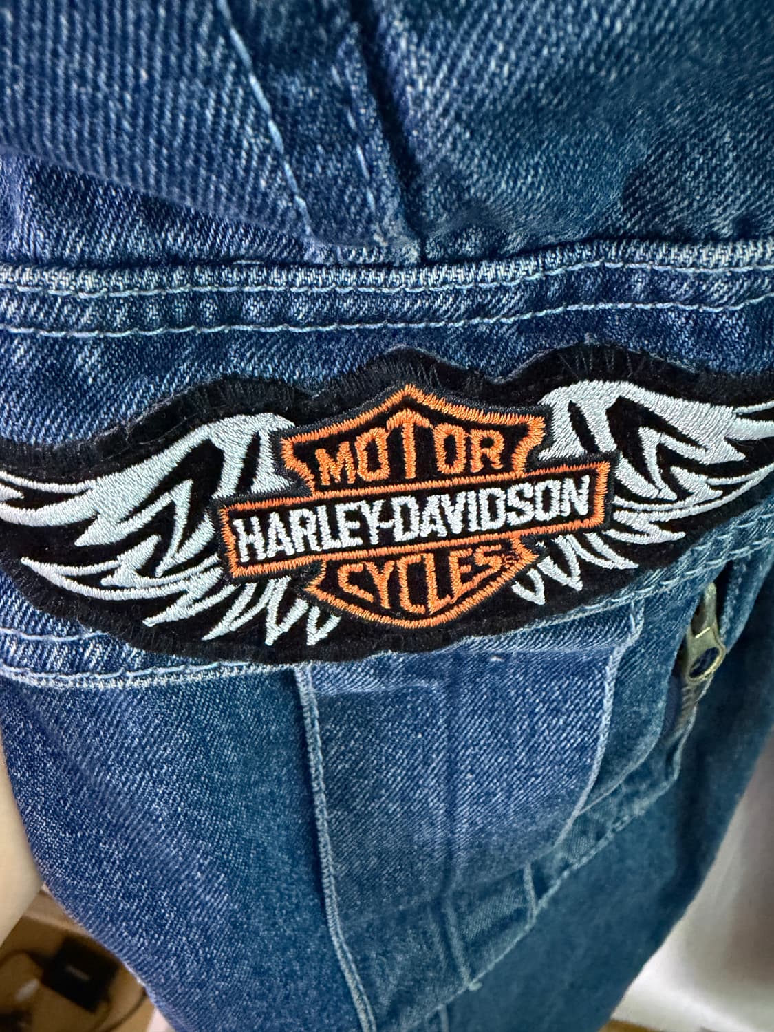 할리데이비슨 데님 카고 빈티지 팬츠 상품이미지3