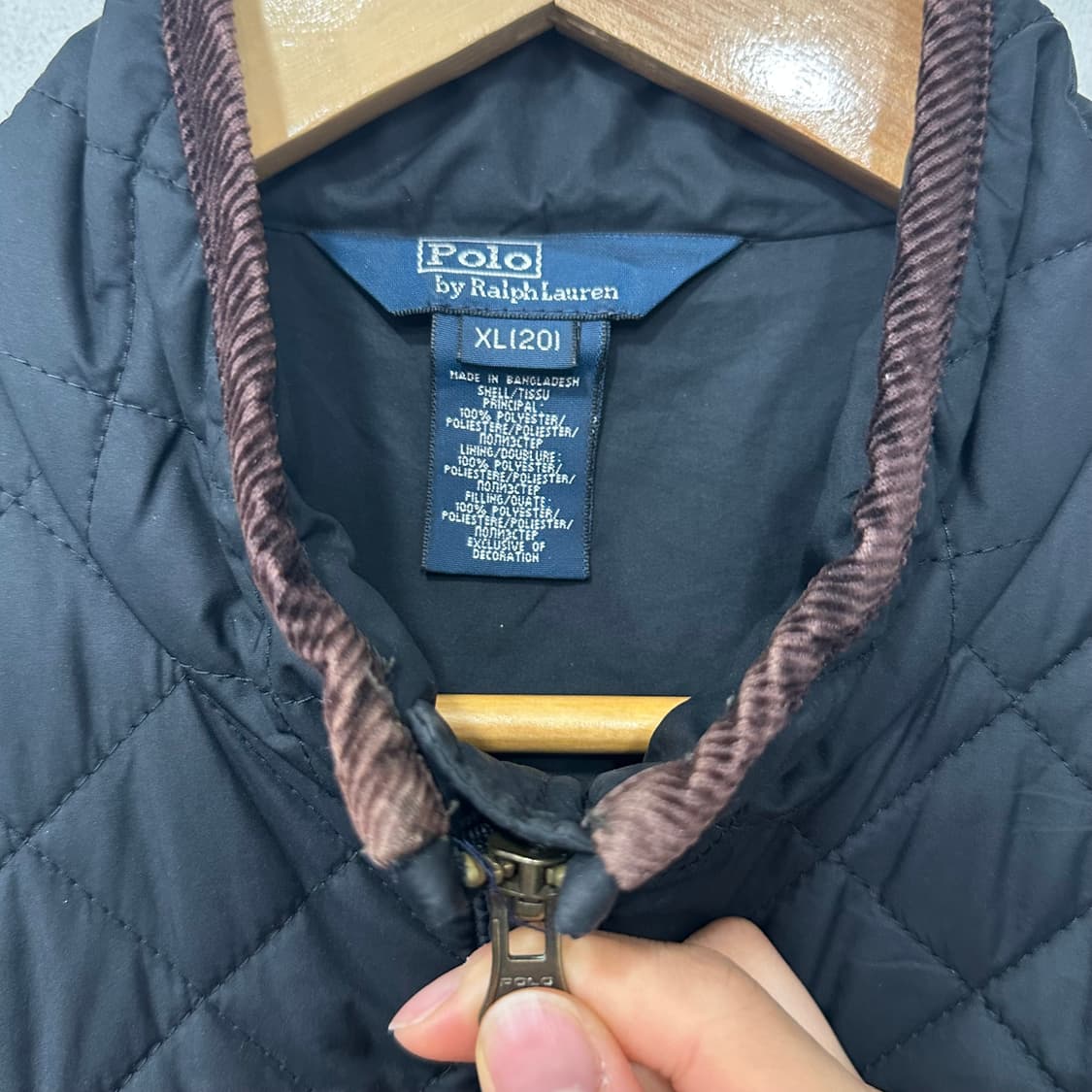 폴로 퀄팅 자켓 상품이미지3