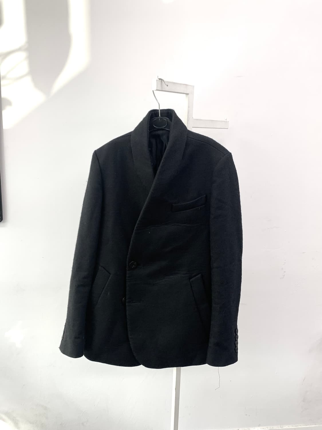 [20FW]우영미 숄카라 자켓(black) 상품이미지1