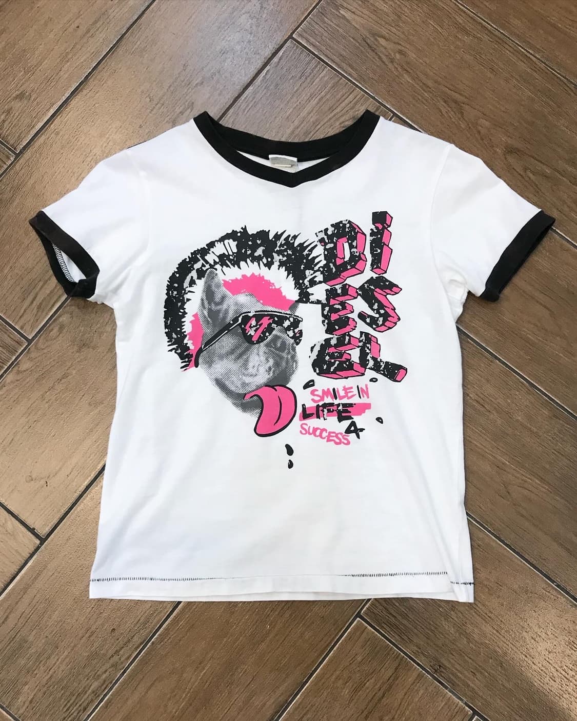 Diesel Ringer T-shirt 상품이미지4