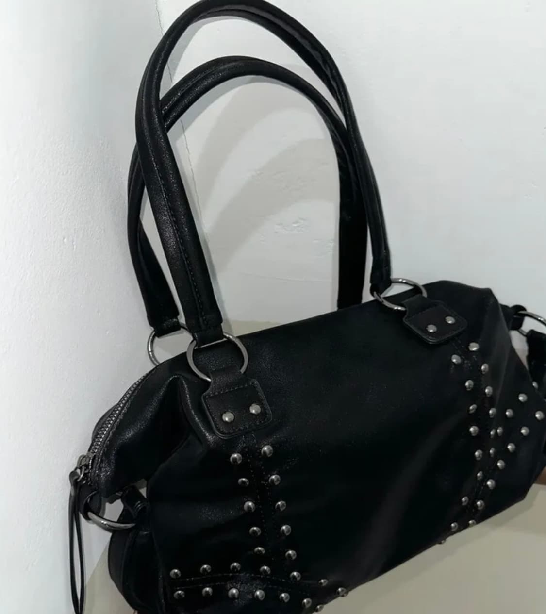 vintage black stud bag 상품이미지1