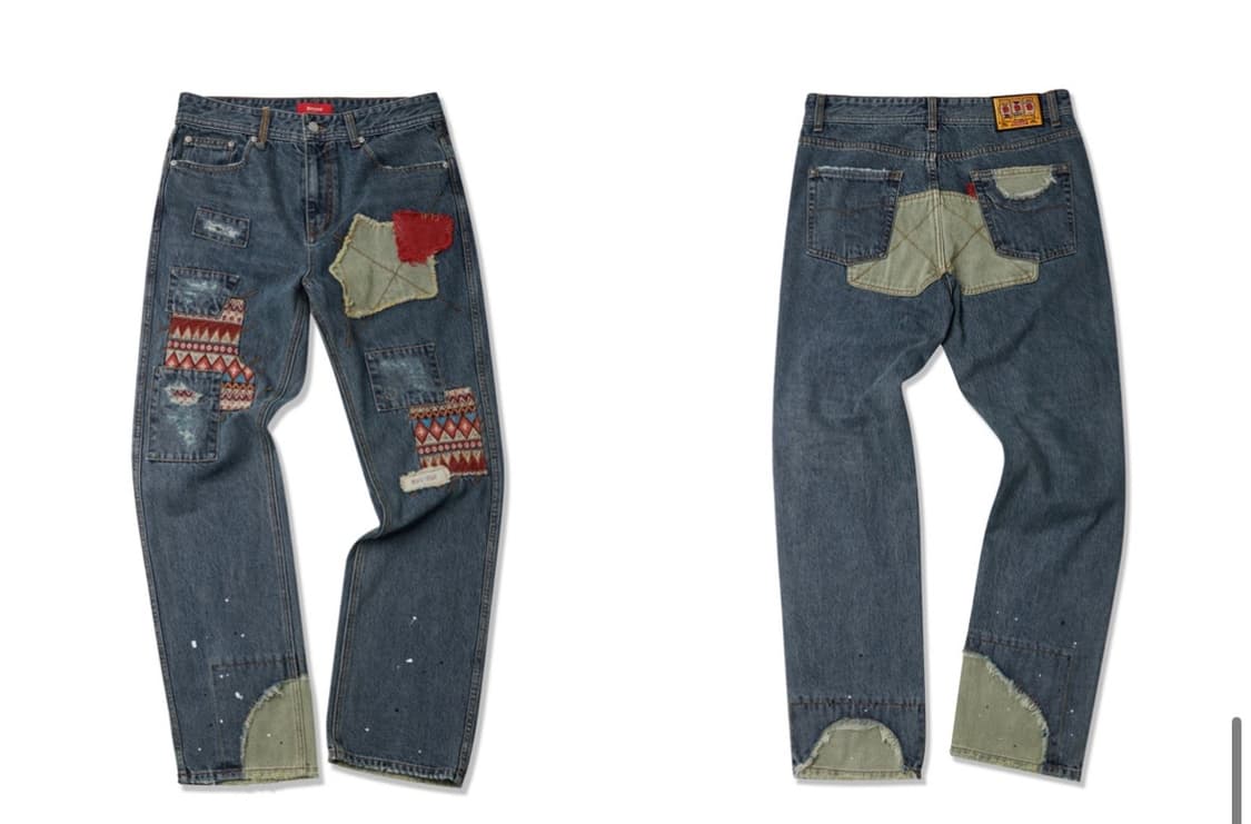 쿠스너프 carpetter patch jeans 상품이미지2