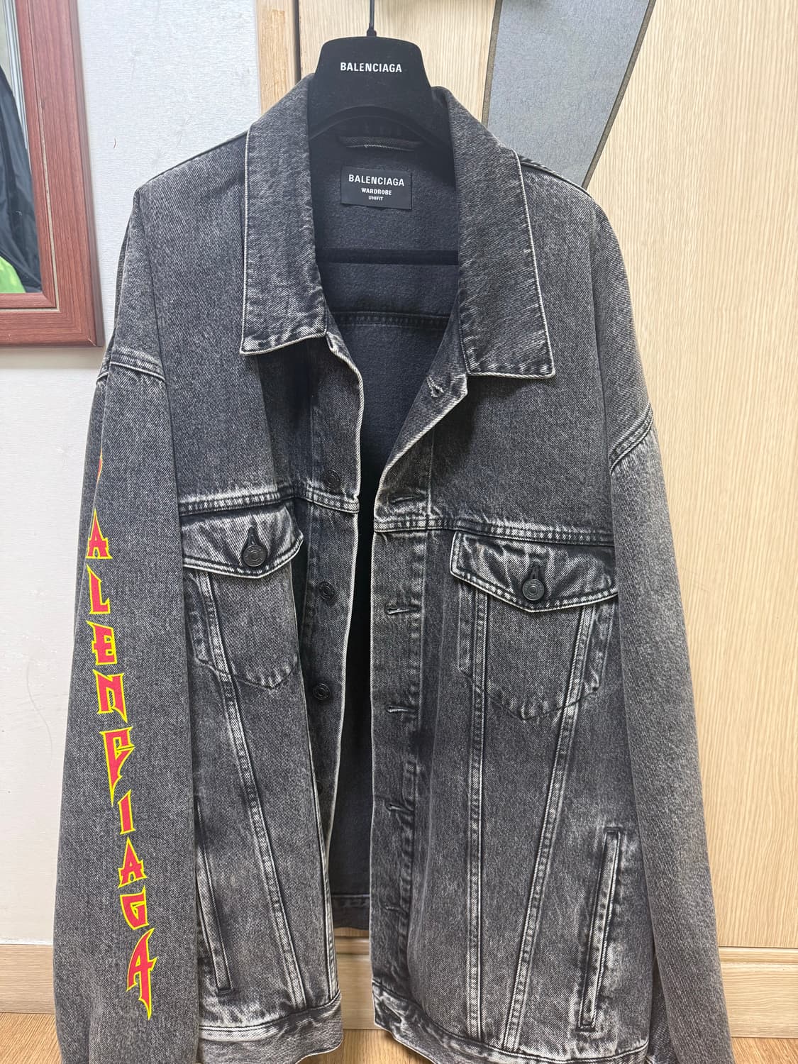 발렌시아가 메탈리카 청자켓 팝니다 상품이미지1