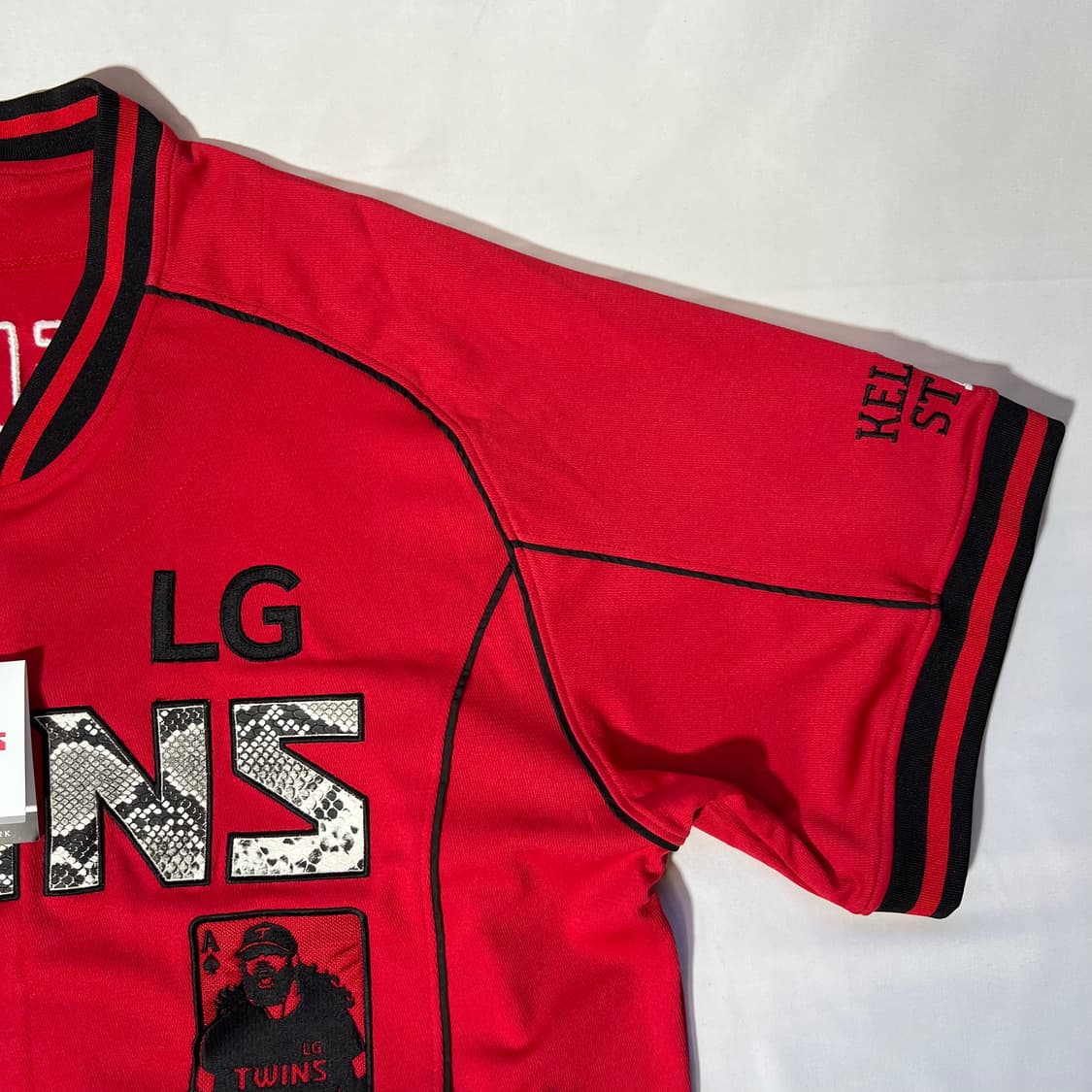 [120 4XL]LG TWINS 엘지트윈스 켈리플레이어 유니폼(미사용) 상품이미지4