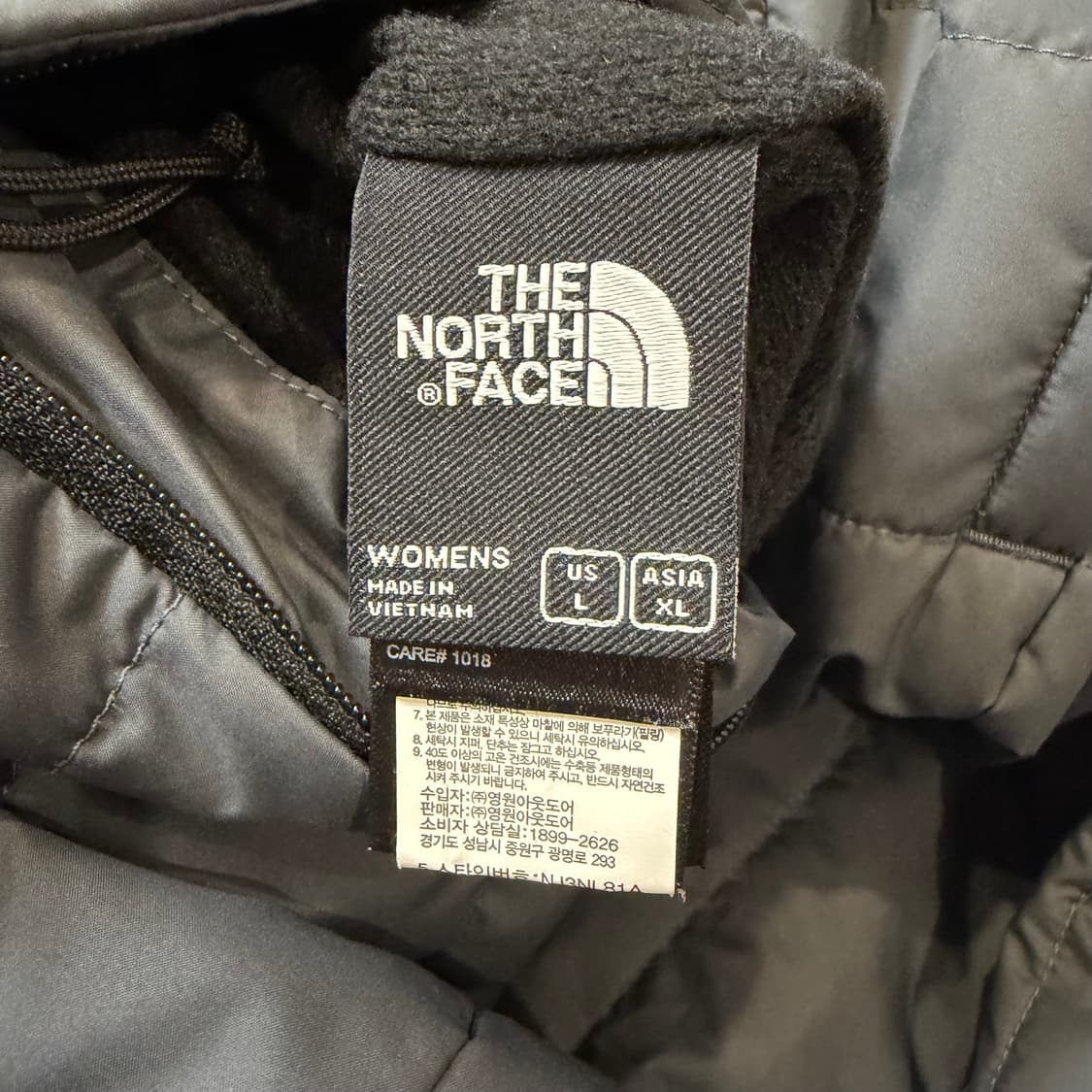 TNF (W)노스페이스 리버서블 미드 플리스 후드집업 상품이미지3