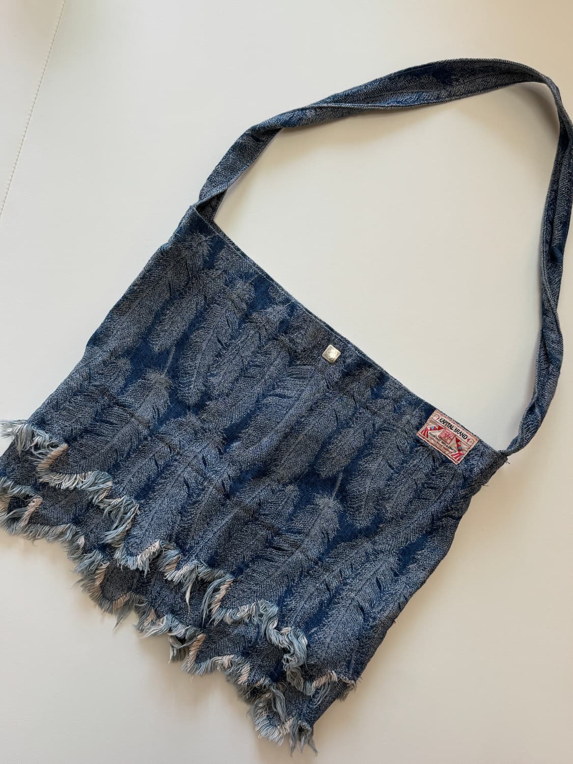 캐피탈 kapital 맥파이 데님 메디슨백 스몰 상품이미지1