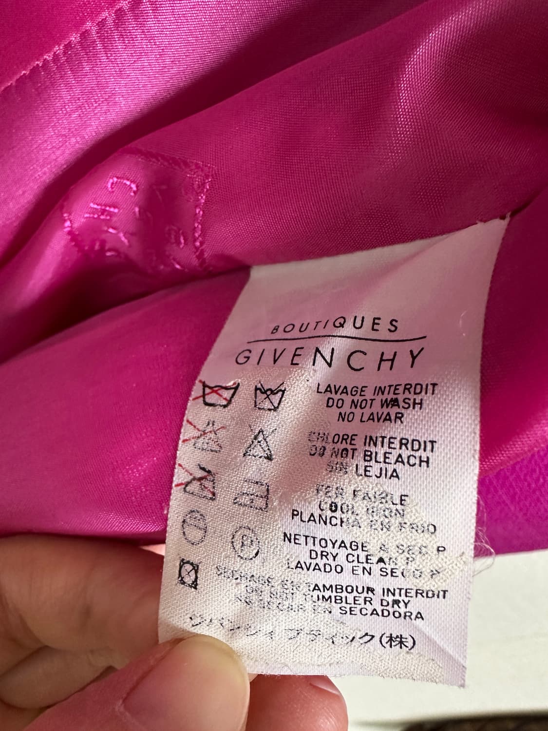 지방시 빈티지 자켓 상품이미지6