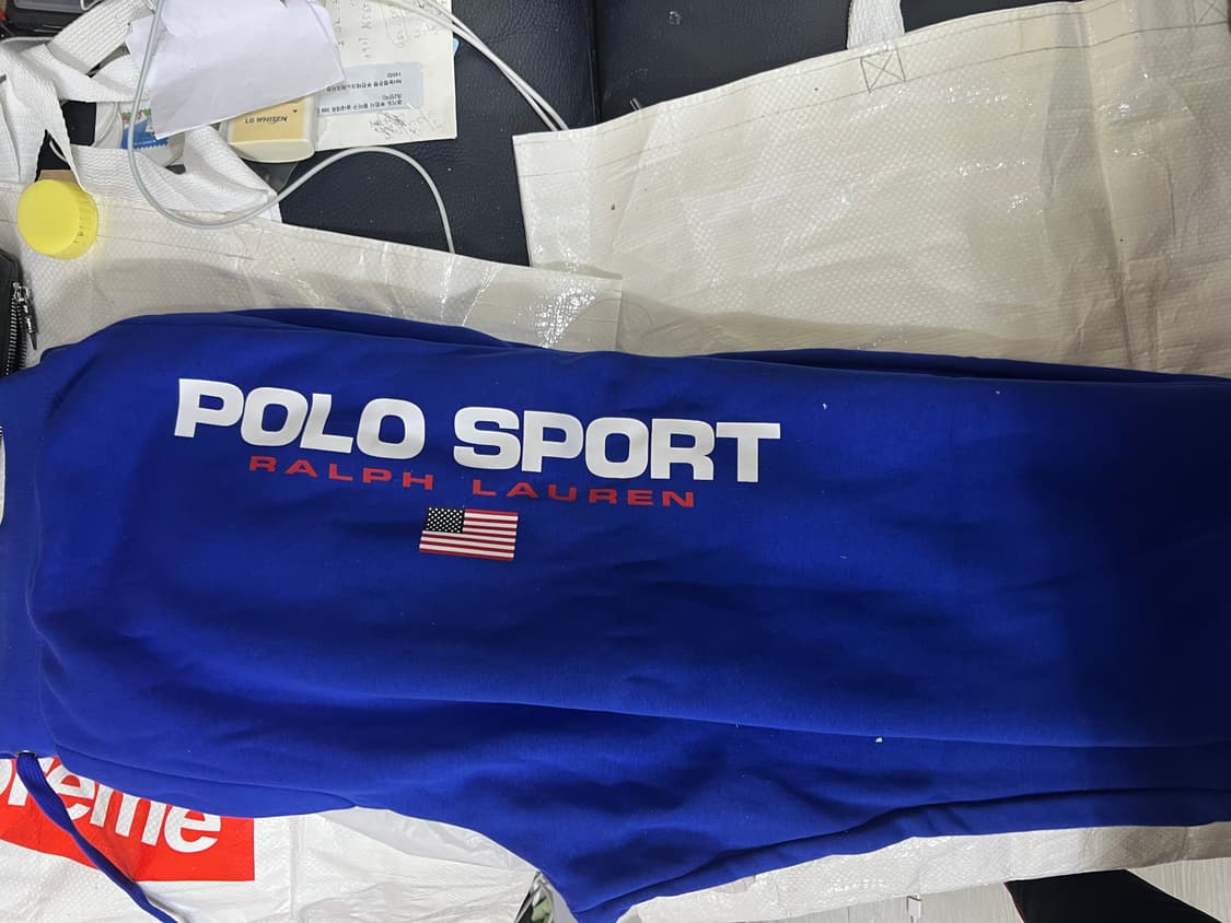 90s 폴로스포츠 스웨터 조거팬츠 xl 상품이미지5