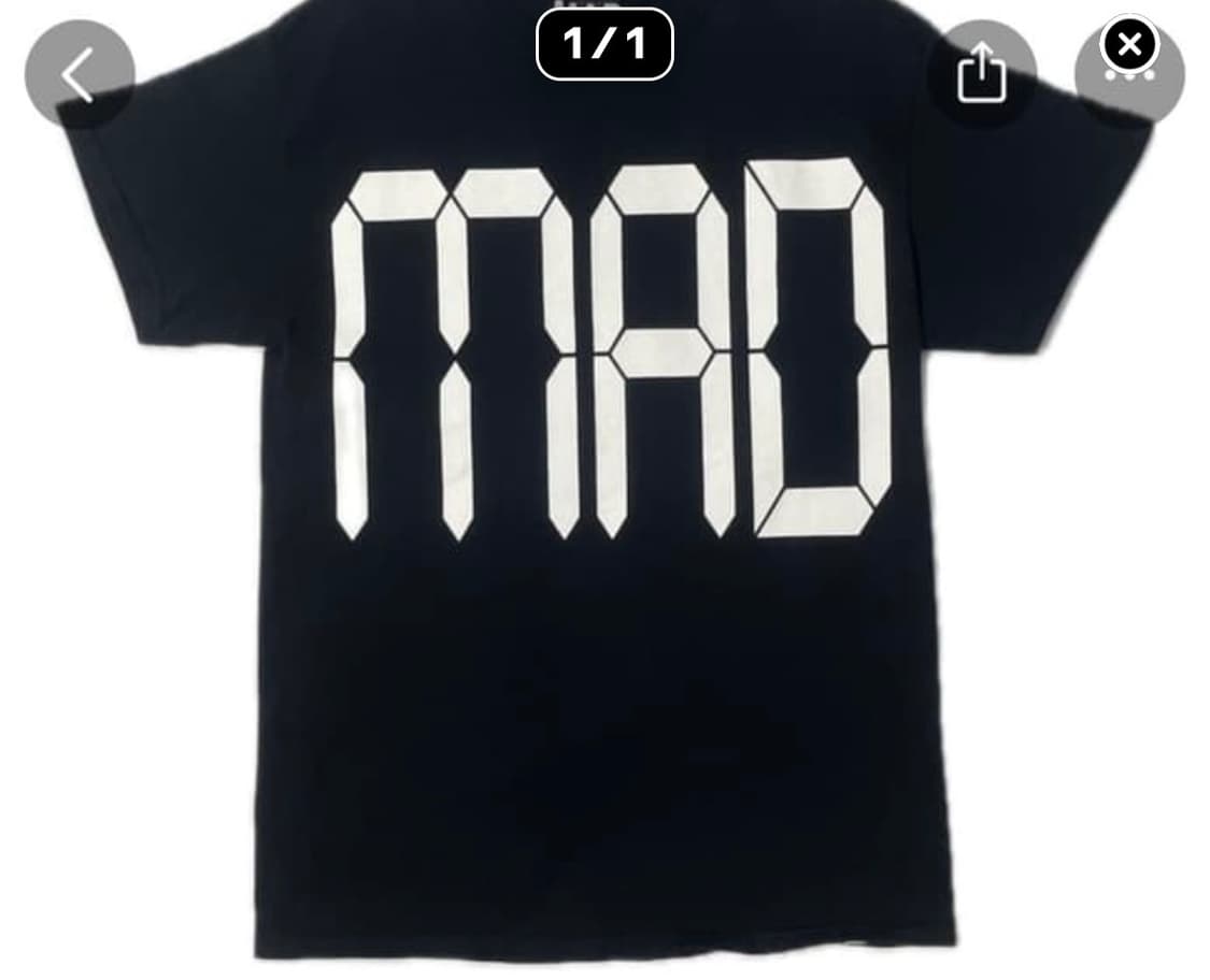 언더커버 mad 매드스토어 반팔 상품이미지1