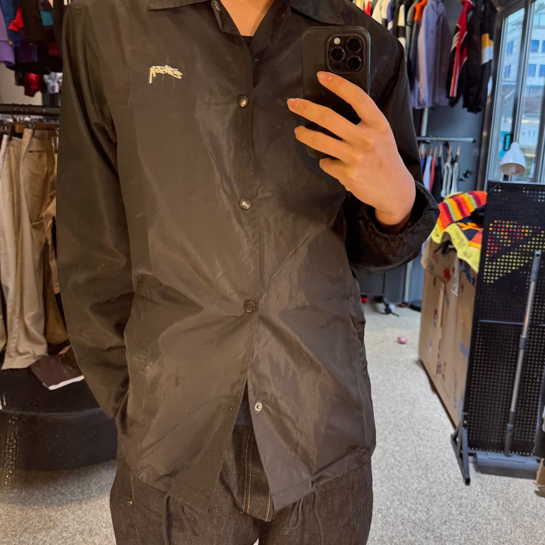 스투시 나일론 셔츠 상품이미지2