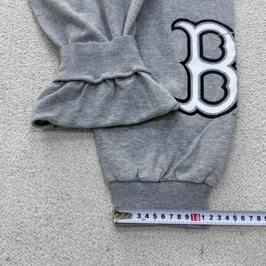 M MLB 남성 보스턴 레드삭스 빅로고 조거 팬츠 0522E 상품이미지8