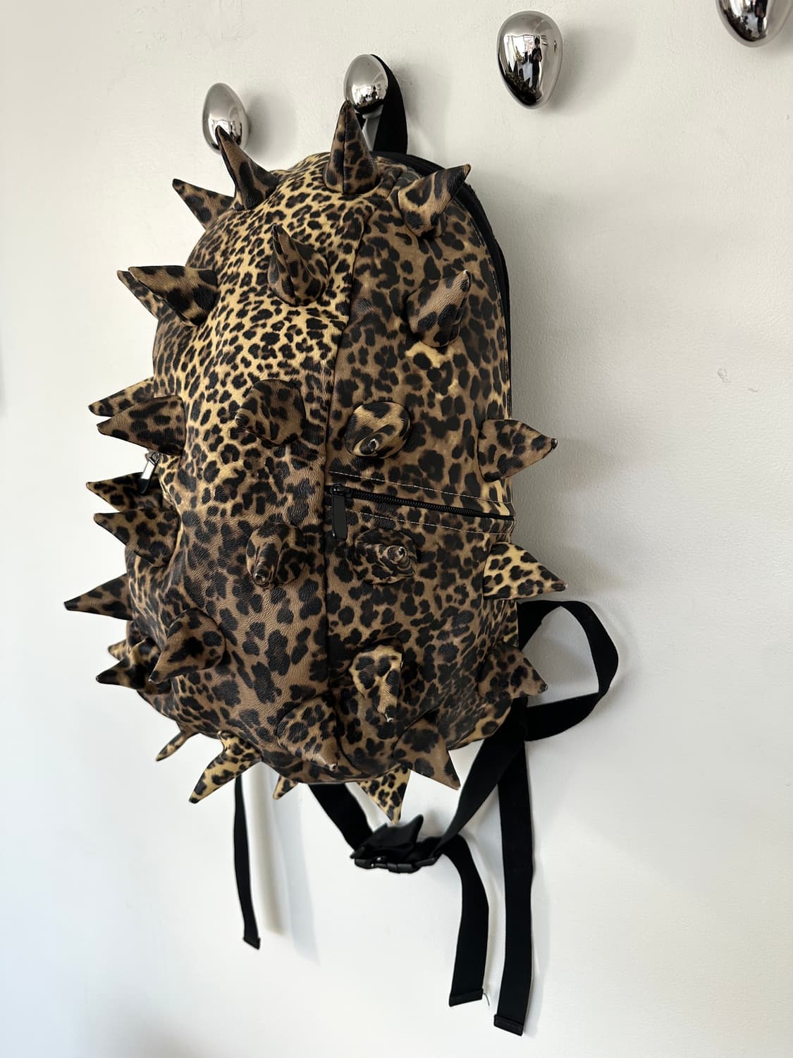 JPN VTG 레오파드 터틀 스파이크 백팩 상품이미지5