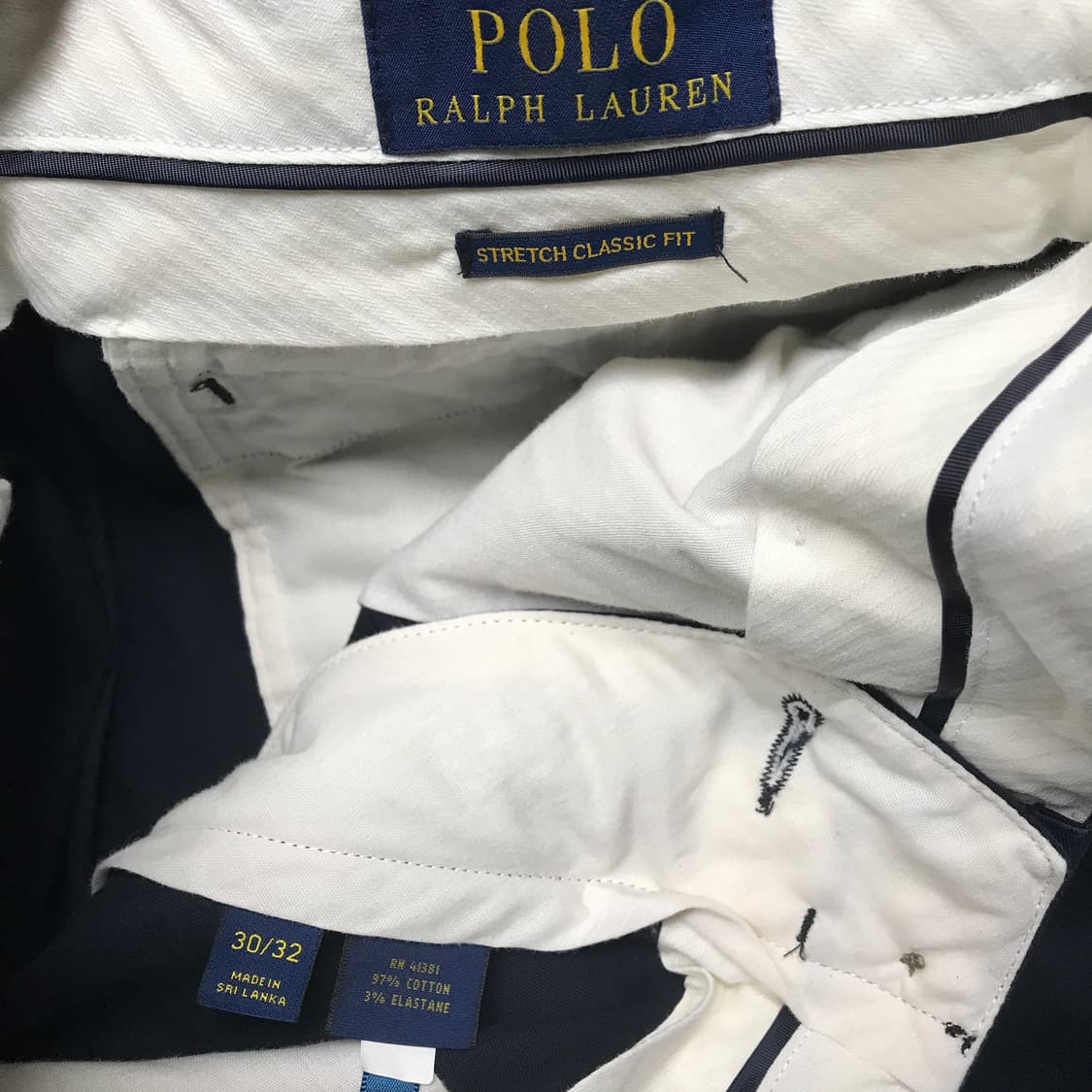 폴로 랄프로렌 네이비 치노 팬츠 30/32 상품이미지6