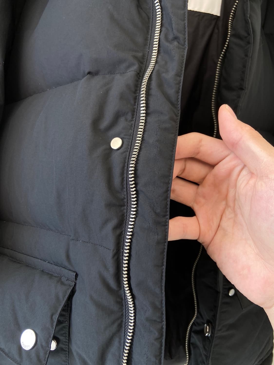 단톤 20f/w 화이트 구스 다운 패딩 상품이미지6