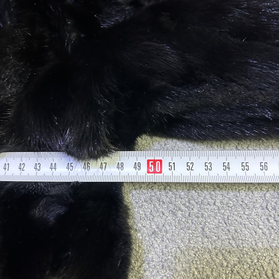 진도 끌레베 블랙 밍크코트  상품이미지5