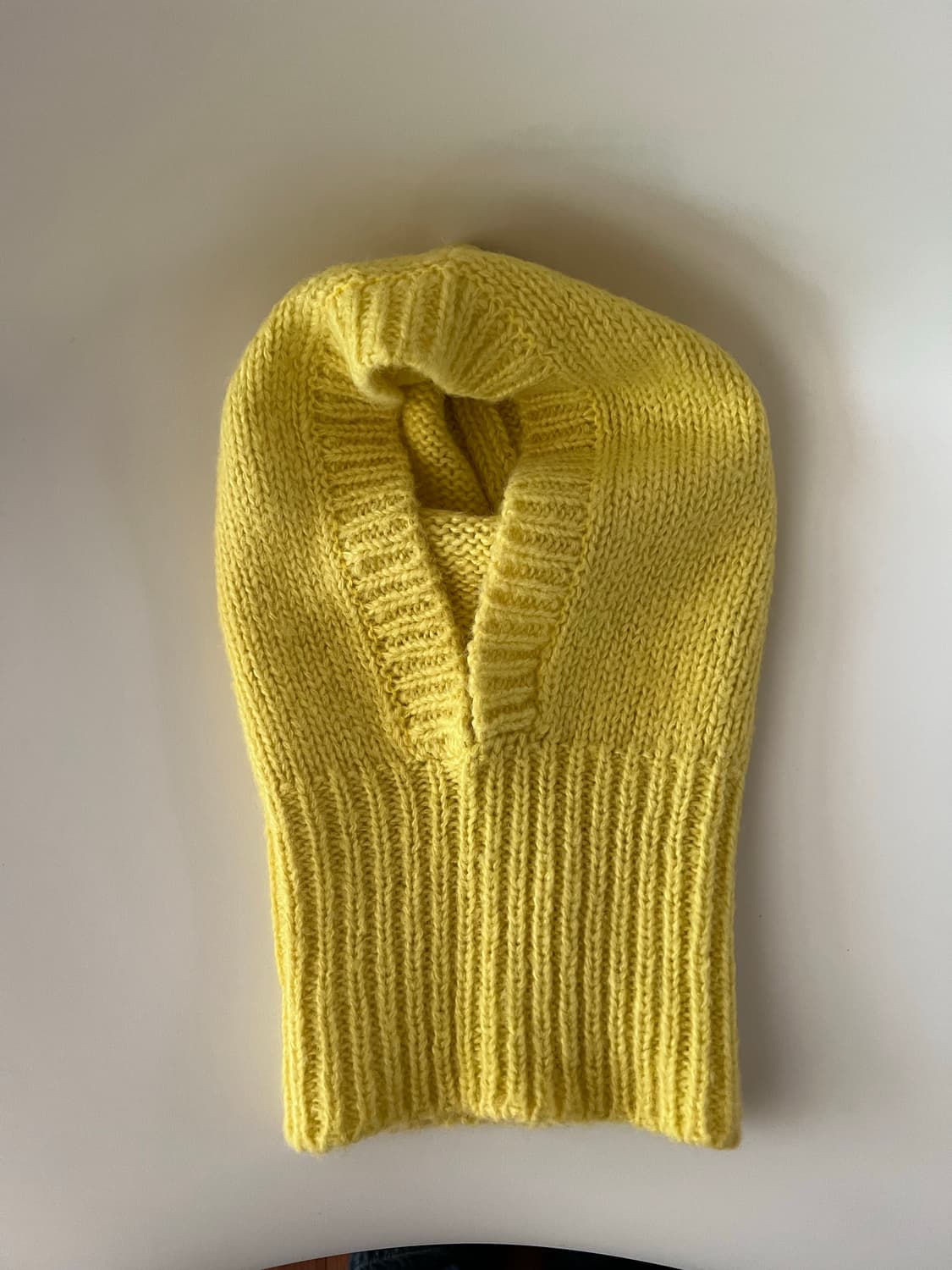 Sinoon 시눈 니트 바라클라바(옐로우) 상품이미지5