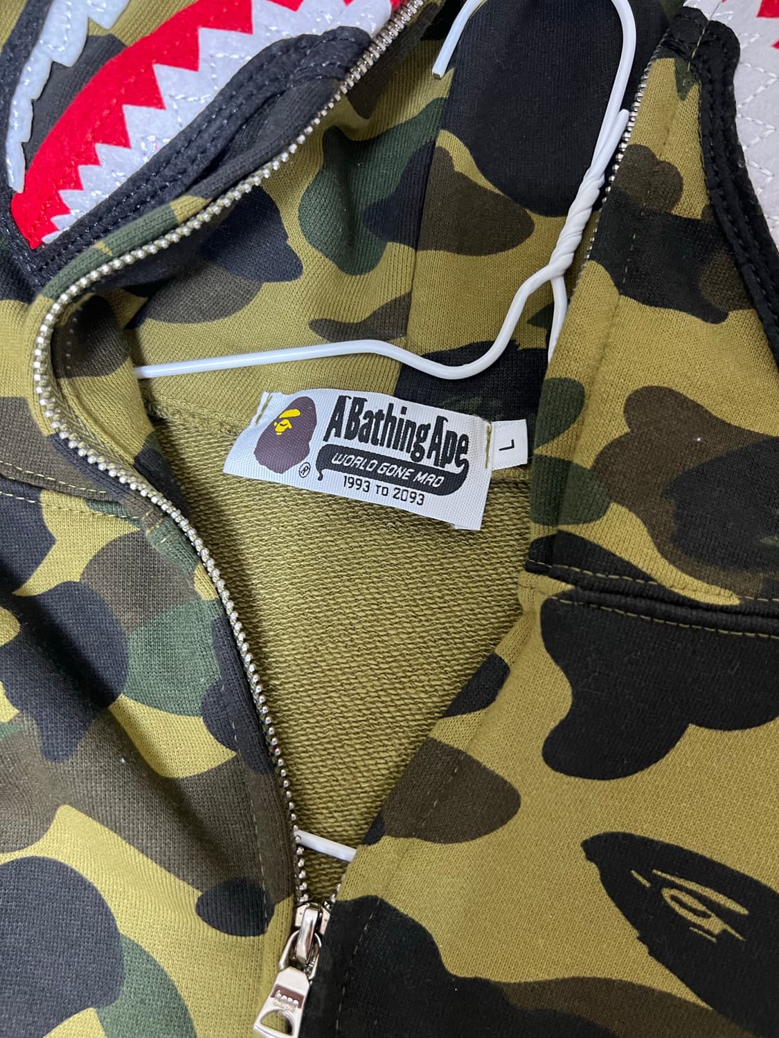 베이프 후드집업 상품이미지4