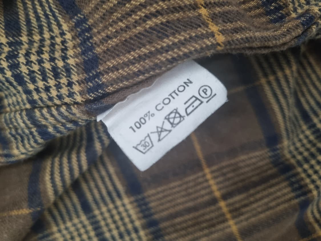 Dries van noten check flannel shirt M 상품이미지4