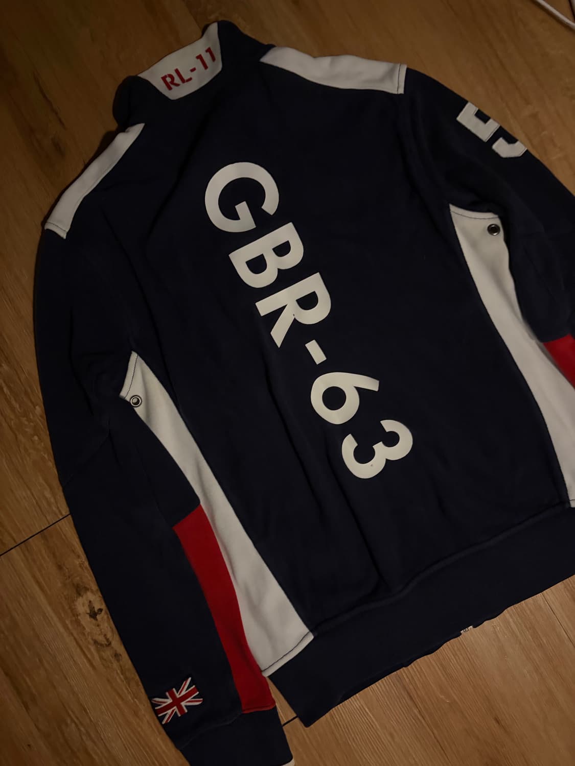 폴로 빅포니 GBR 레이싱 집업 져지 M 상품이미지2