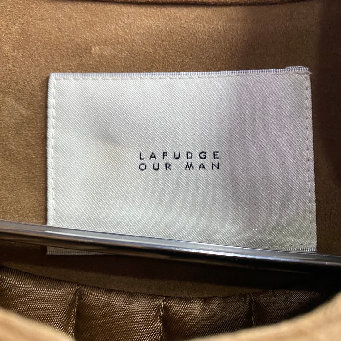 라퍼지스토어 스웨이드 브라운 자켓 B3503 상품이미지3