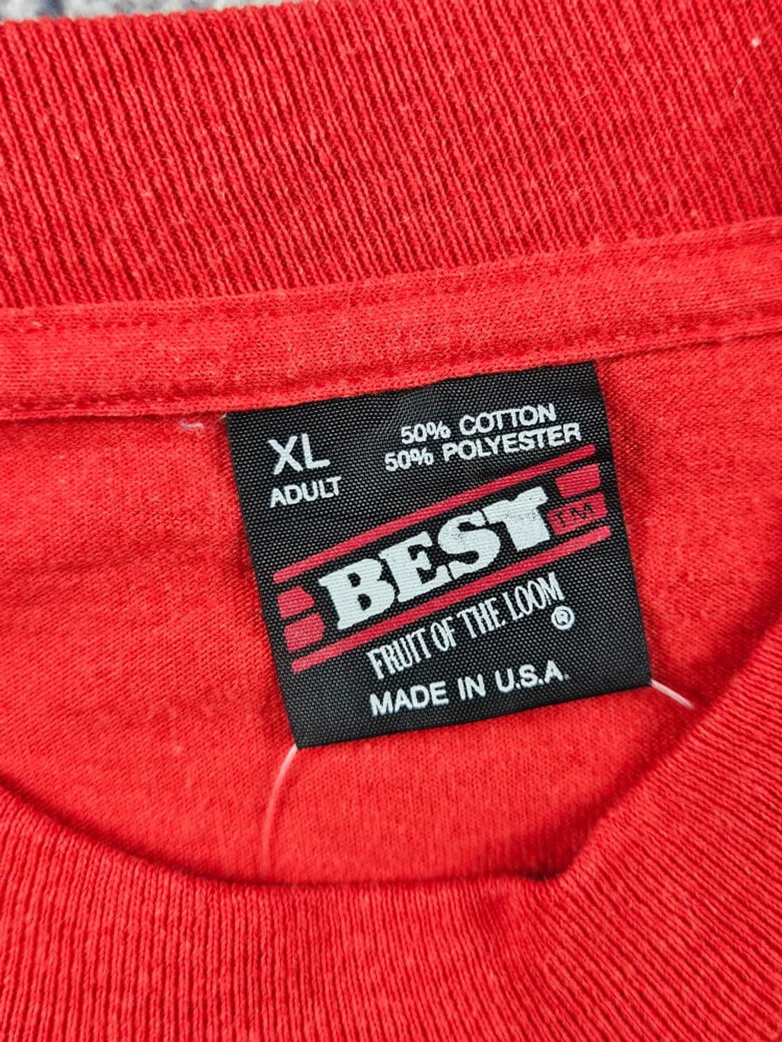 80~90's USA 프룻오브더룸 싱글스티치 롱슬리브 (XL)/11120 상품이미지8