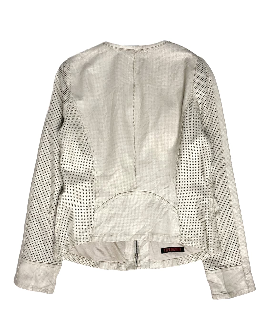 Hiroko Koshino TRUNK 펀칭 가죽 자켓 상품이미지2